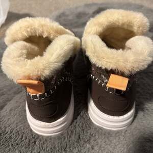 HEYDUDE Reyes Suede Fur-Lined Winter Boots in Espresso